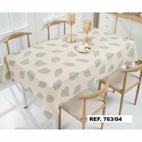 Tafelkleed op rol Productos Gol Hoja Silver 140 cm x 20 m