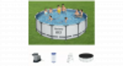 Bestway Steel Pro Max Set Opzetzwembad Rond - Ã 488 x 122 cm