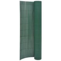 VidaXL Tuinafscheiding dubbelzijdig 90x400 cm groen