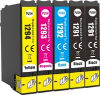Huismerk Epson T1295/T1291-1294 Cartridge - Inktkenners