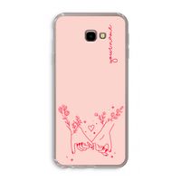 Best Friends: Samsung Galaxy J4 Plus Transparant Hoesje
