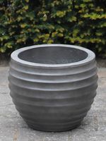 Bloembak light cement 27*34 cm. antraciet