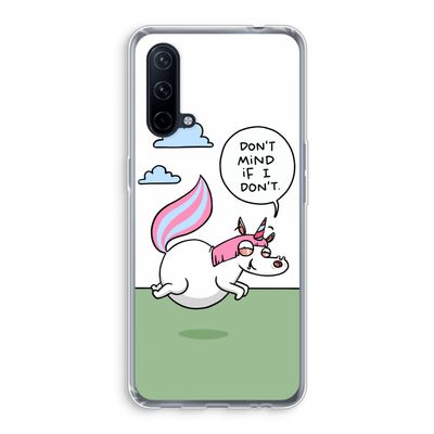 Unicorn: OnePlus Nord CE 5G Transparant Hoesje