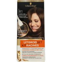 Schwarzkopf Vital uitgroeiset lichtbruin/middenbruin R1 Schwarzkopf Vital uitgroeiset lichtbruin/middenbruin R1