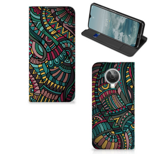 Nokia G10 | G20 Hoesje met Magneet Aztec