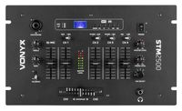 Vonyx STM2500 5-kanaals mixer met USB en Bluetooth - thumbnail