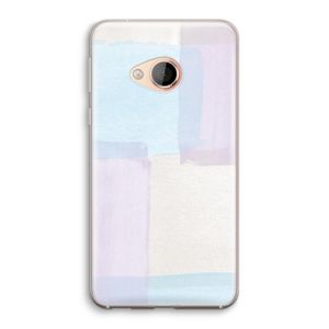 Square pastel: HTC U Play Transparant Hoesje