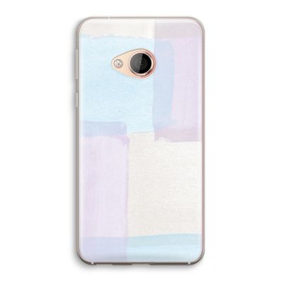 Square pastel: HTC U Play Transparant Hoesje