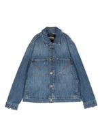 DONDUP KIDS veste en jean à poches poitrine - Bleu - thumbnail