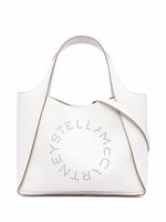 Stella McCartney sac cabas à logo Stella - Blanc - thumbnail