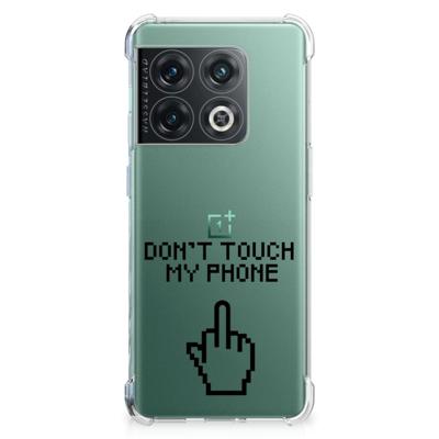 OnePlus 10 Pro Anti Shock Case Finger Don't Touch My Phone OnePlus 10 Pro Anti Shock Case Finger Don't Touch My Phone