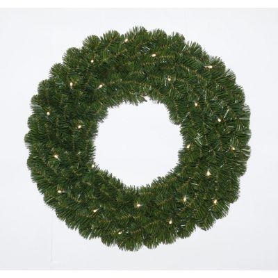Alaskan Pine krans 35 cm met warm LED kerstboom - Holiday tree