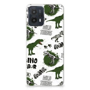 TPU Hoesje voor Motorola Moto G23 | G13 Dinosaurus