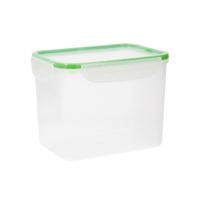 Hermetische Lunchtrommel Quid Greenery Transparant Plastic (3,7 L) (Pack 4x)