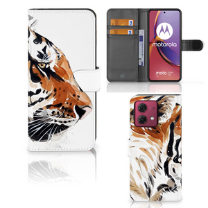 Hoesje Motorola Moto G84 Watercolor Tiger