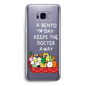 Bento a day: Samsung Galaxy S8 Transparant Hoesje
