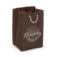 Wasmand Versa Bruin Polyester PVC Metaal EVA 30 x 55 x 36 cm