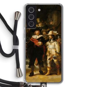 De Nachtwacht: Samsung Galaxy S21 FE Transparant Hoesje met koord
