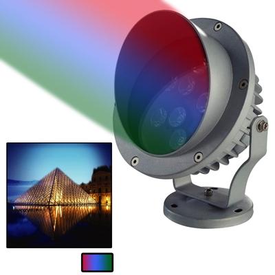 3W / 240LM LED Lamp Floodlight hoge kwaliteit aluminium gegoten materiaal RGB Light