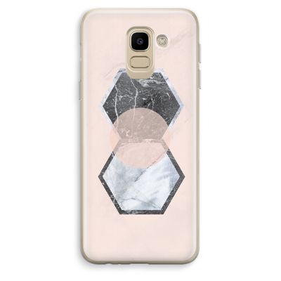 Creatieve toets: Samsung Galaxy J6 (2018) Transparant Hoesje