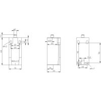 Siemens 3SE52120LC05 3SE5212-0LC05 Eindschakelaar 240 V/AC 1.5 A Plunjer Moment IP67 1 stuk(s)