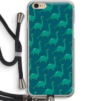Diplodocus: iPhone 6 / 6S Transparant Hoesje met koord