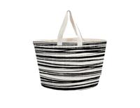 Bo Weevil Strandtas canvas - gestreept