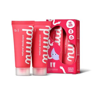 Nuud Natuurlijke Vegan Deodorant | Dubbelverpakking | Nieuwe Formule