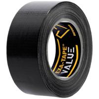 DEFENDER by Adam Hall EXA-TAPE-VALUE B 50 DTEXAVB50 Plakband Zwart (glanzend) (l x b) 50 m x 50 mm 1 stuk(s)