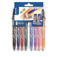 Rollerpen pilot frixion bl-fr7 m set2go 8st ass