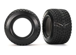 Traxxas - Tires, Gravix (left & right)/ foam inserts (2) (TRX-7873)