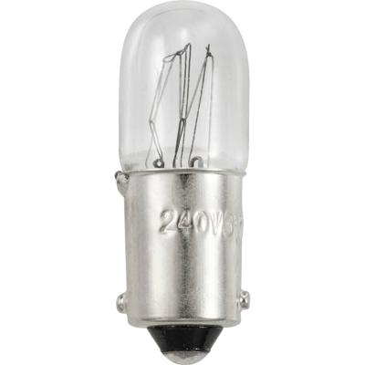 TRU COMPONENTS TC-12842732 Buislampje 240 V 3 W BA9s Warmwit 1 stuk(s)