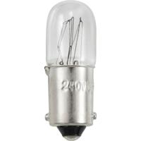 TRU COMPONENTS TC-12842732 Buislampje 240 V 3 W BA9s Warmwit 1 stuk(s)