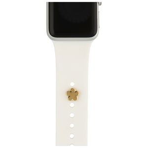 Apple Watch Sieraad Bloem - Goud - Geschikt voor  alle maten