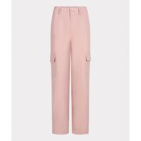 Esqualo - Roze | Dames | Broek | Roze | 42 | regular | Kamst mode