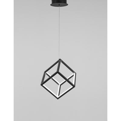 Lyora Vierkante hanglampGabbia zwart - 9818251