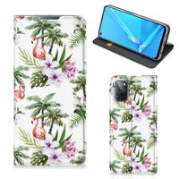 OPPO A52 | A72 | Hoesje maken | Flamingo Palms
