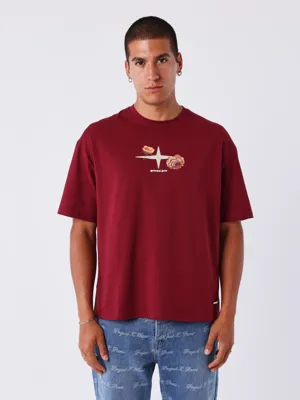 Project X Paris Gothic Roses Heren Rood - Maat L - Kleur: Zwart | Soccerfanshop