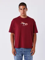 Project X Paris Gothic Roses Heren Rood - Maat L - Kleur: Zwart | Soccerfanshop