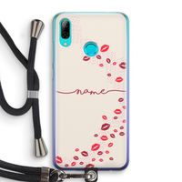 Kusjes: Huawei P Smart (2019) Transparant Hoesje met koord