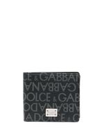 Dolce & Gabbana portefeuille à logo - Noir