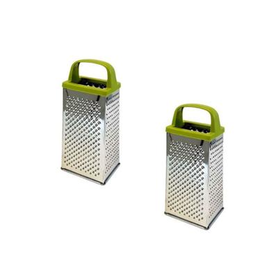 Rasper Fackelmann Zero Staal Roestvrij staal/Hout 2 Stuks