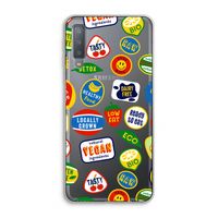 Fruitsticker: Samsung Galaxy A7 (2018) Transparant Hoesje