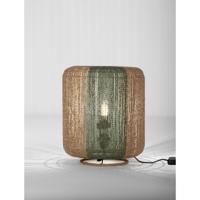 Lyora TafellampDena Ø 33cm bruin met groen - 9586612