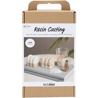 Creativ Company Hobbyset hars gieten, beeldje, beige, off white, 1 doos