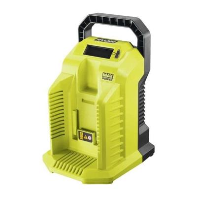 Oplader - RYOBI - 36 V ultrasnel 10 A - Laadstroomvariatie afhankelijk van de batterij - LCD-scherm