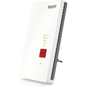 FRITZ! Repeater 2400 Netwerkzender & -ontvanger Grijs, Wit 10, 100, 1000 Mbit/s