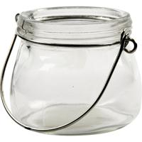 Creativ Company Lantaarn, h: 6,5 cm, d 7,5 cm, 12 stuk/ 1 doos