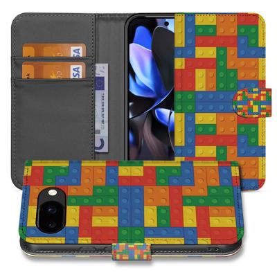Blokken Design Google Pixel 9a | Book Case & Portemonnee Hoesje