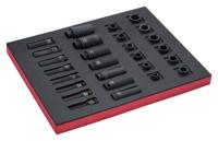 Bahco Foaminlay Fit&Go 2/3 met slagdoppen 1/2" - 27-delig - FF1F2203